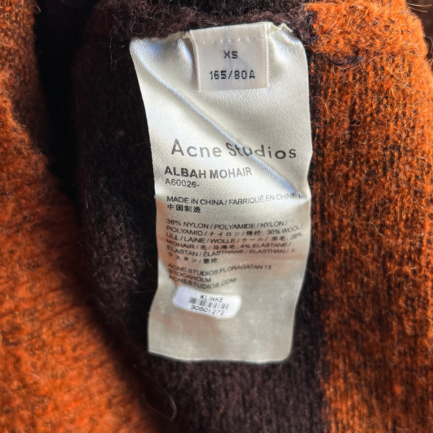 Acne Studios Albah Mohair Sweater