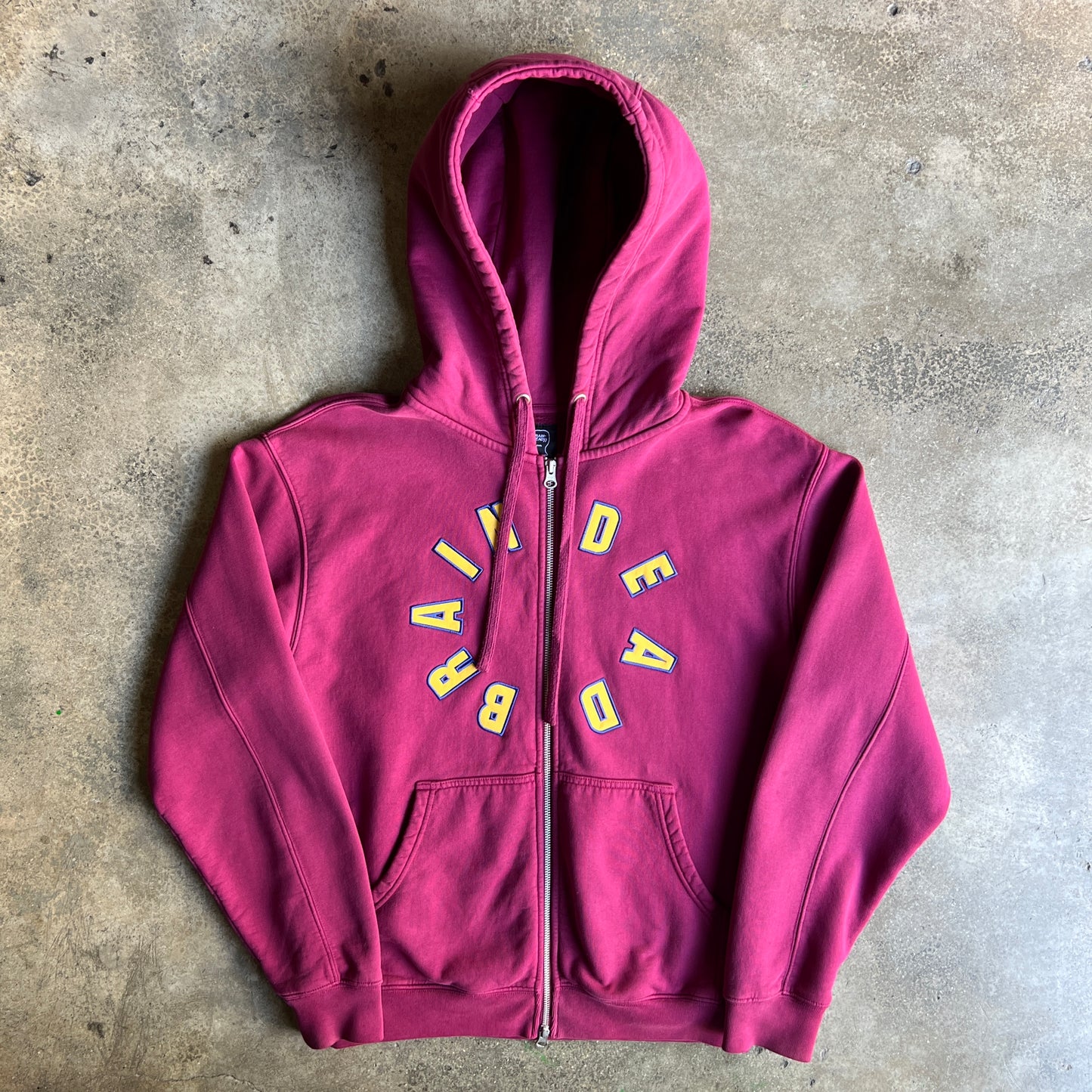 Brain Dead Zip Hoodie