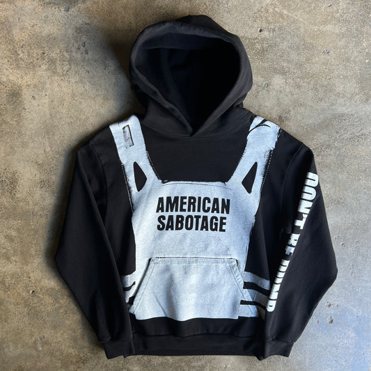 American Sabotage Bulletproof Vest Hoodie SS25