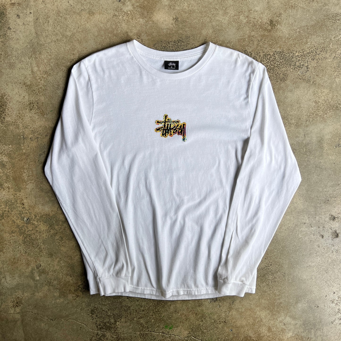 Stussy Glitter Sticker Shirt