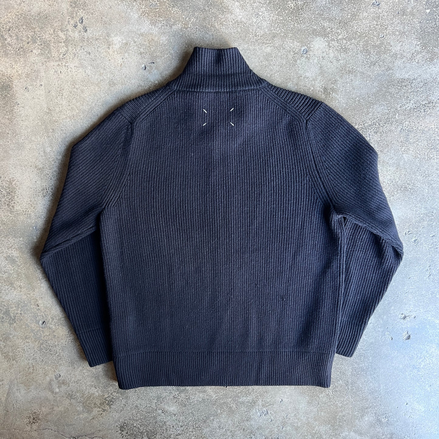 Margiela Knit Wool Zip Jacket