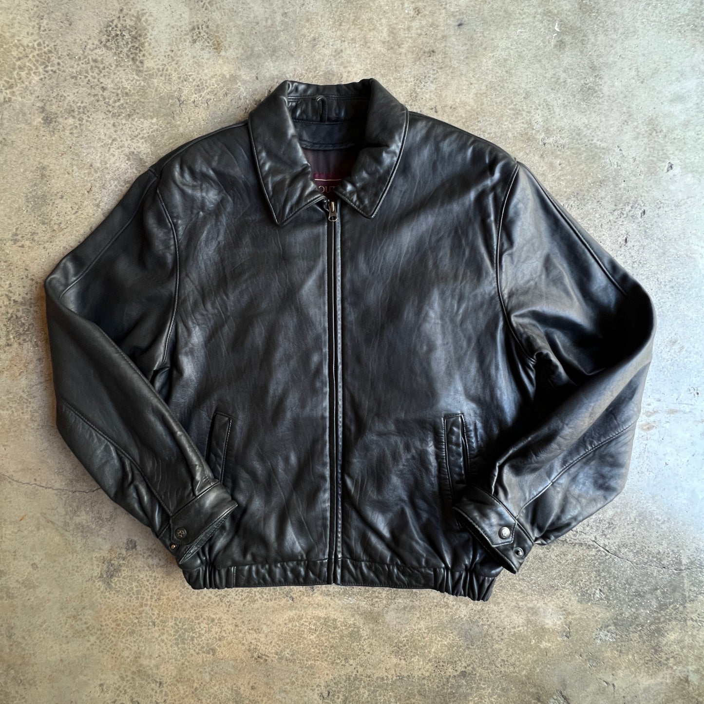 Vtg Lambskin Jacket