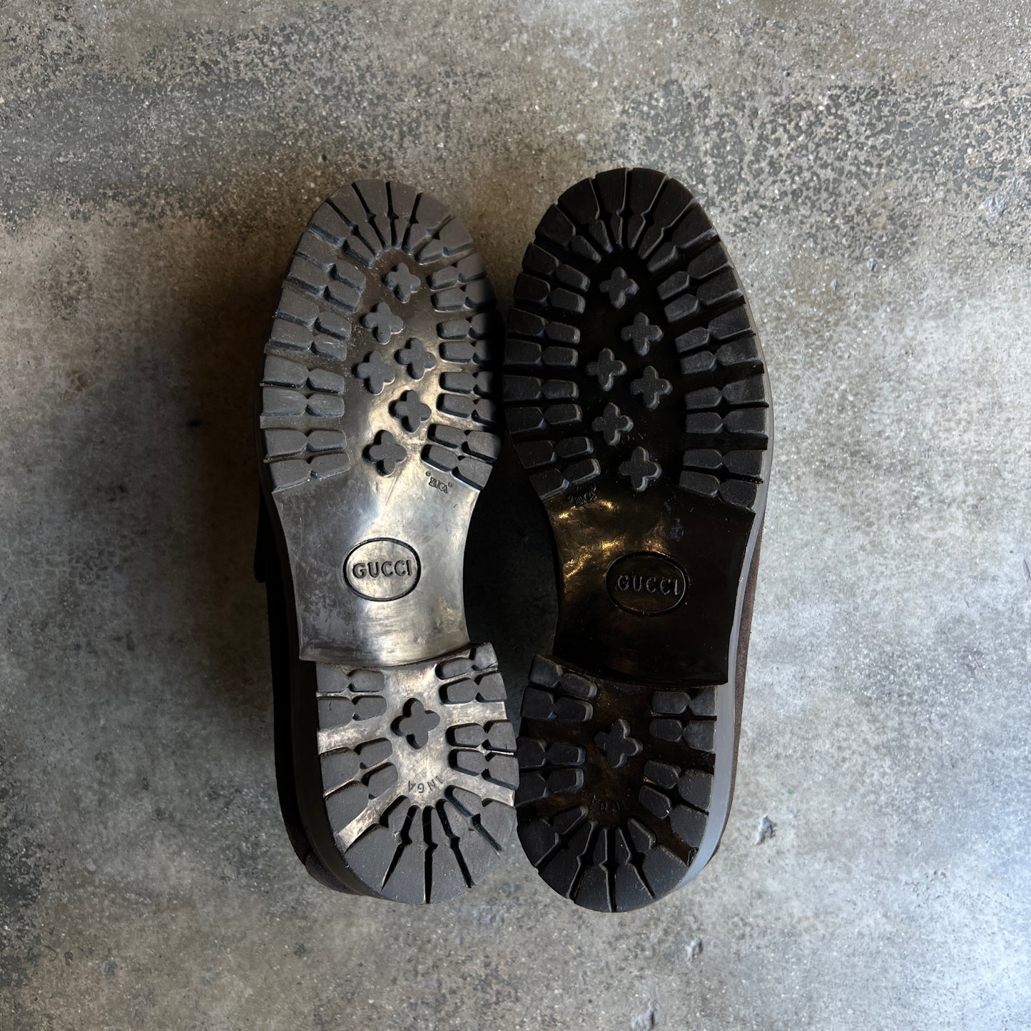 Suede Chunky Loafers Tom Ford era