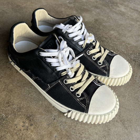Margiela New Ev Layered Leather Sneakers