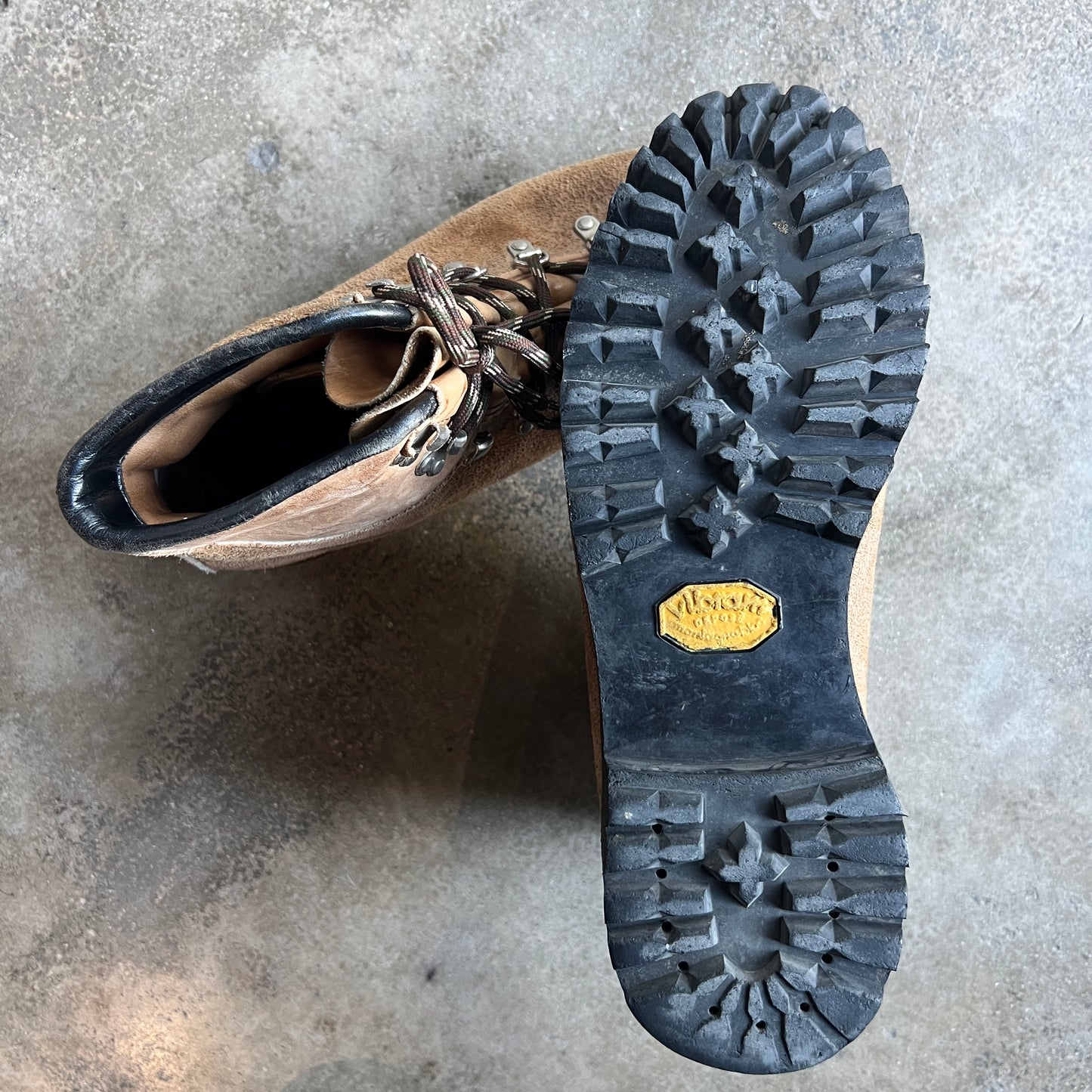 Vtg Italian Hiking Boots