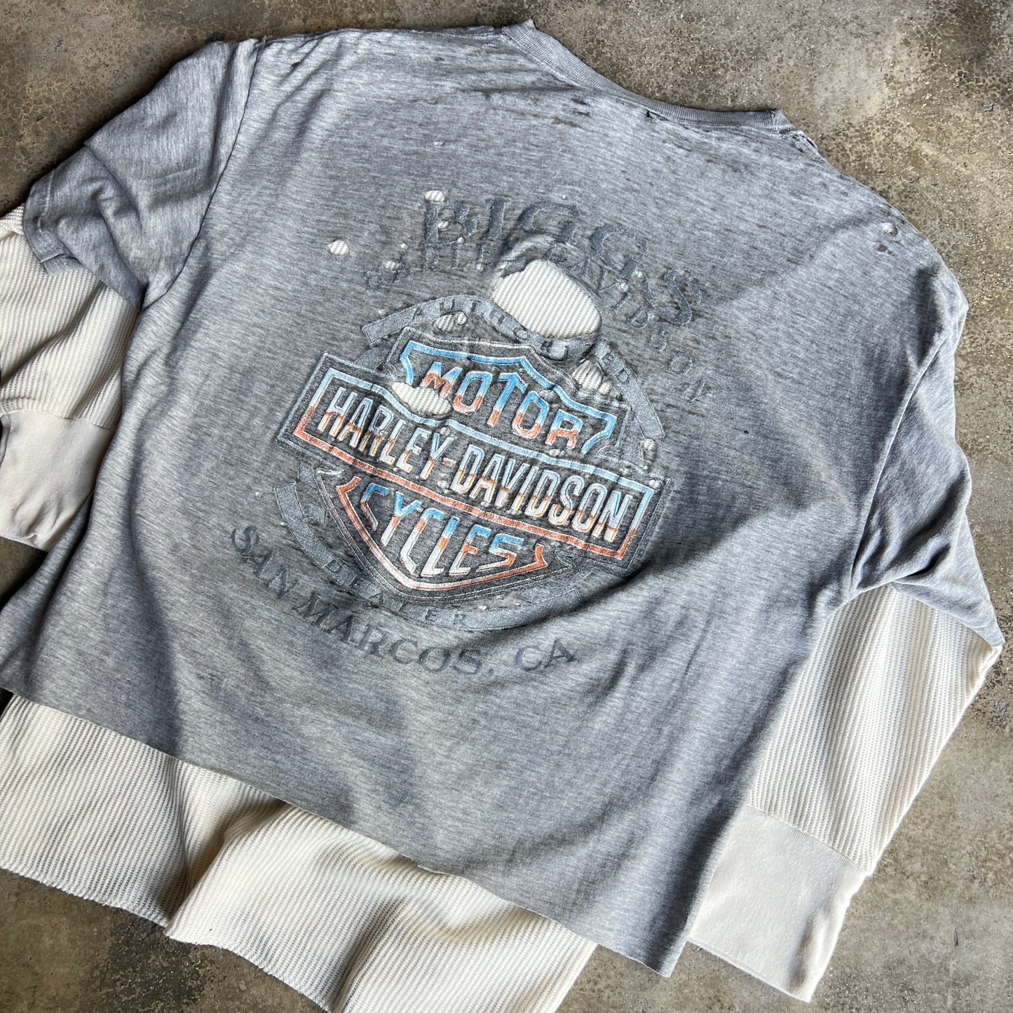 Faded Double Layer Shirt