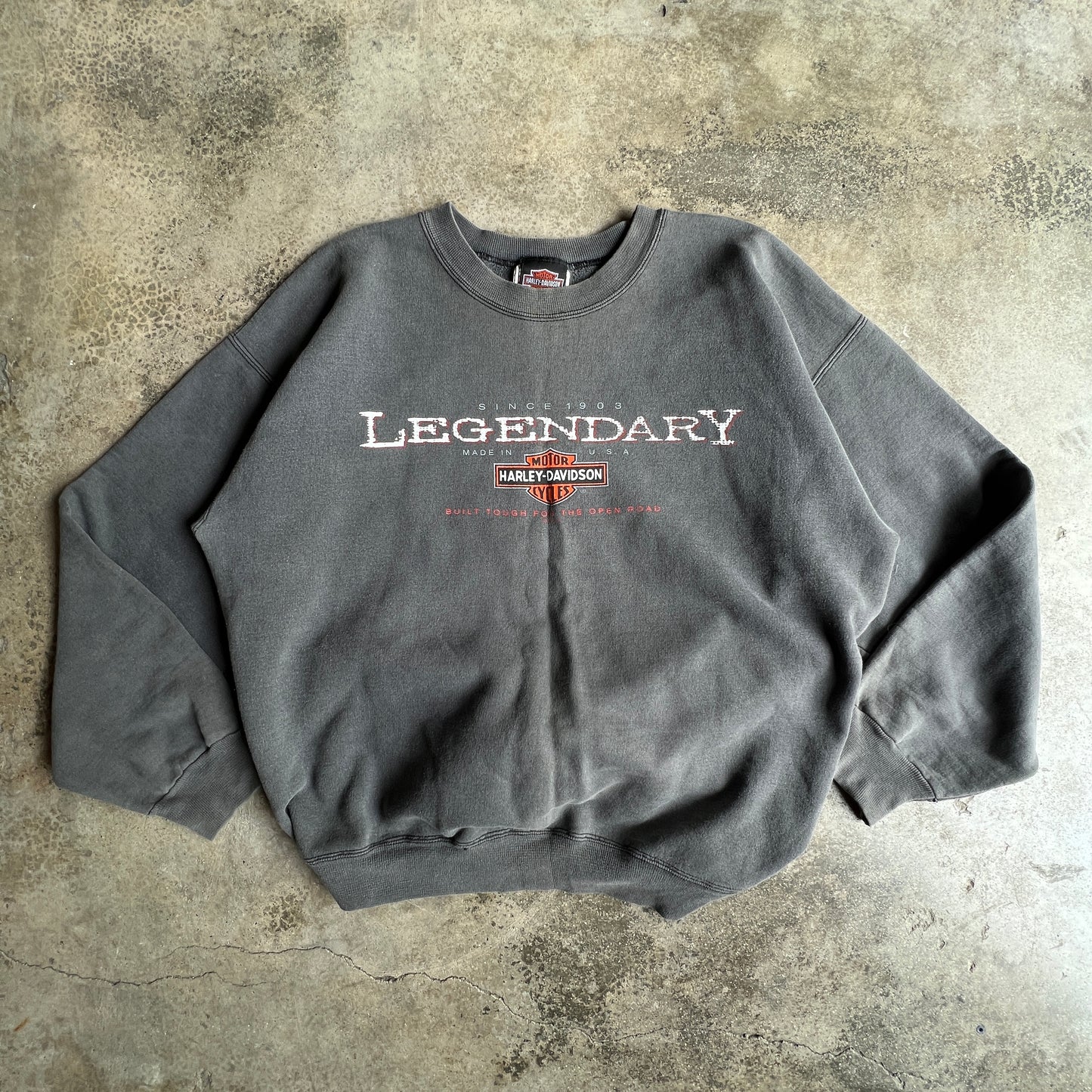 Vtg Harley Davidson Crewneck