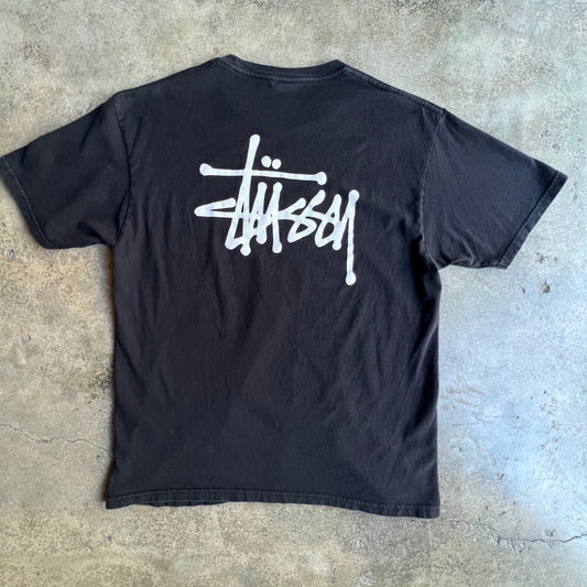 Stussy Back Logo Tee