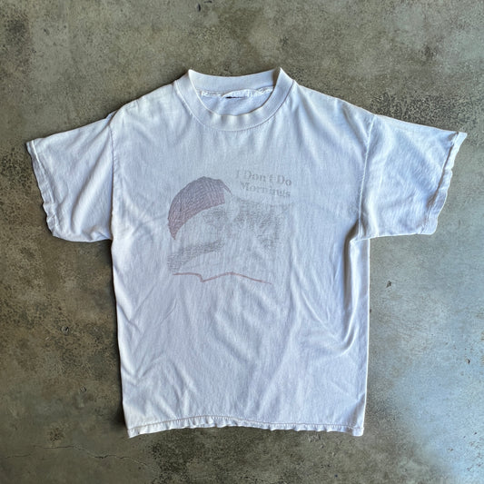 I Don’t Do Mornings Vtg tee 80’s