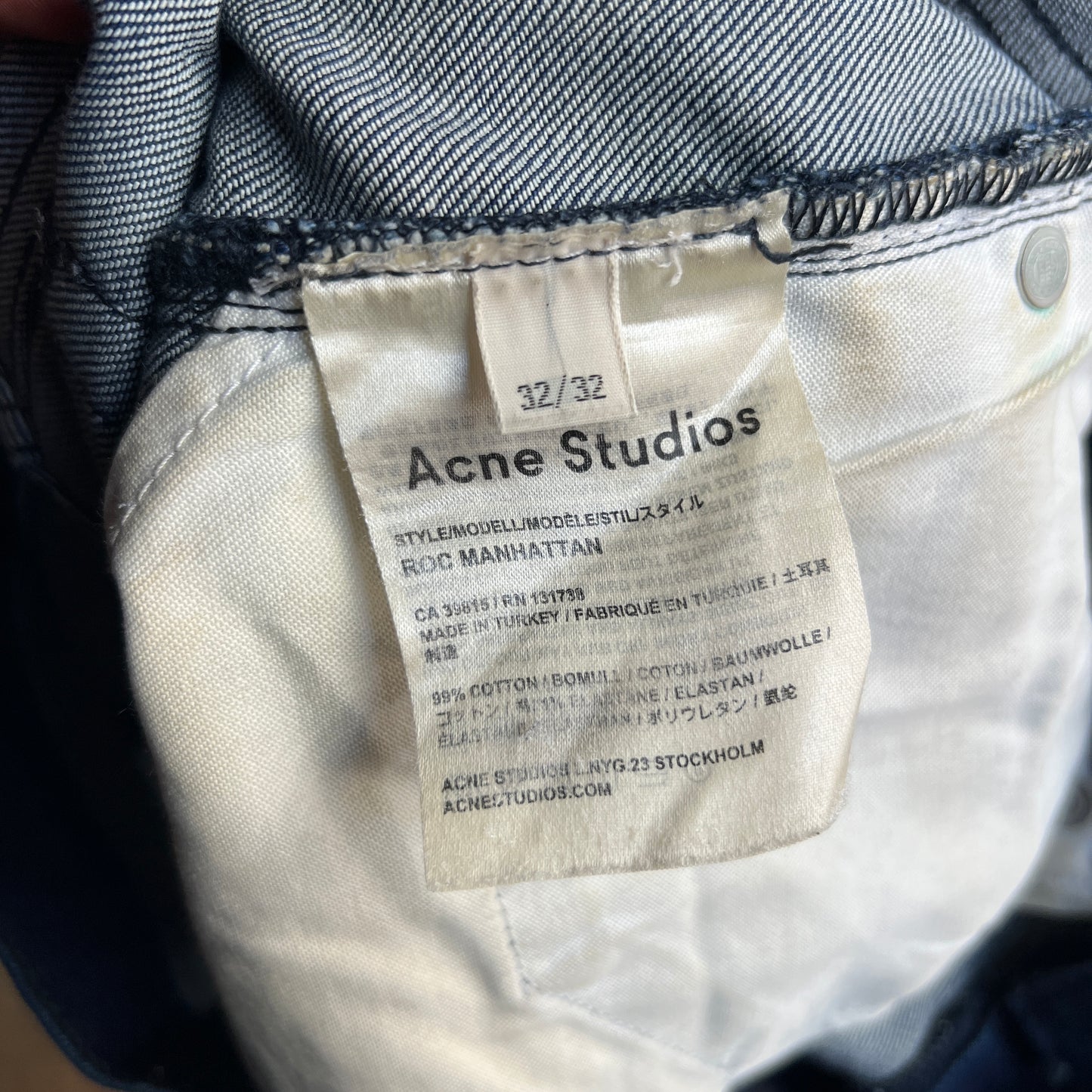 Acne Denim Jeans