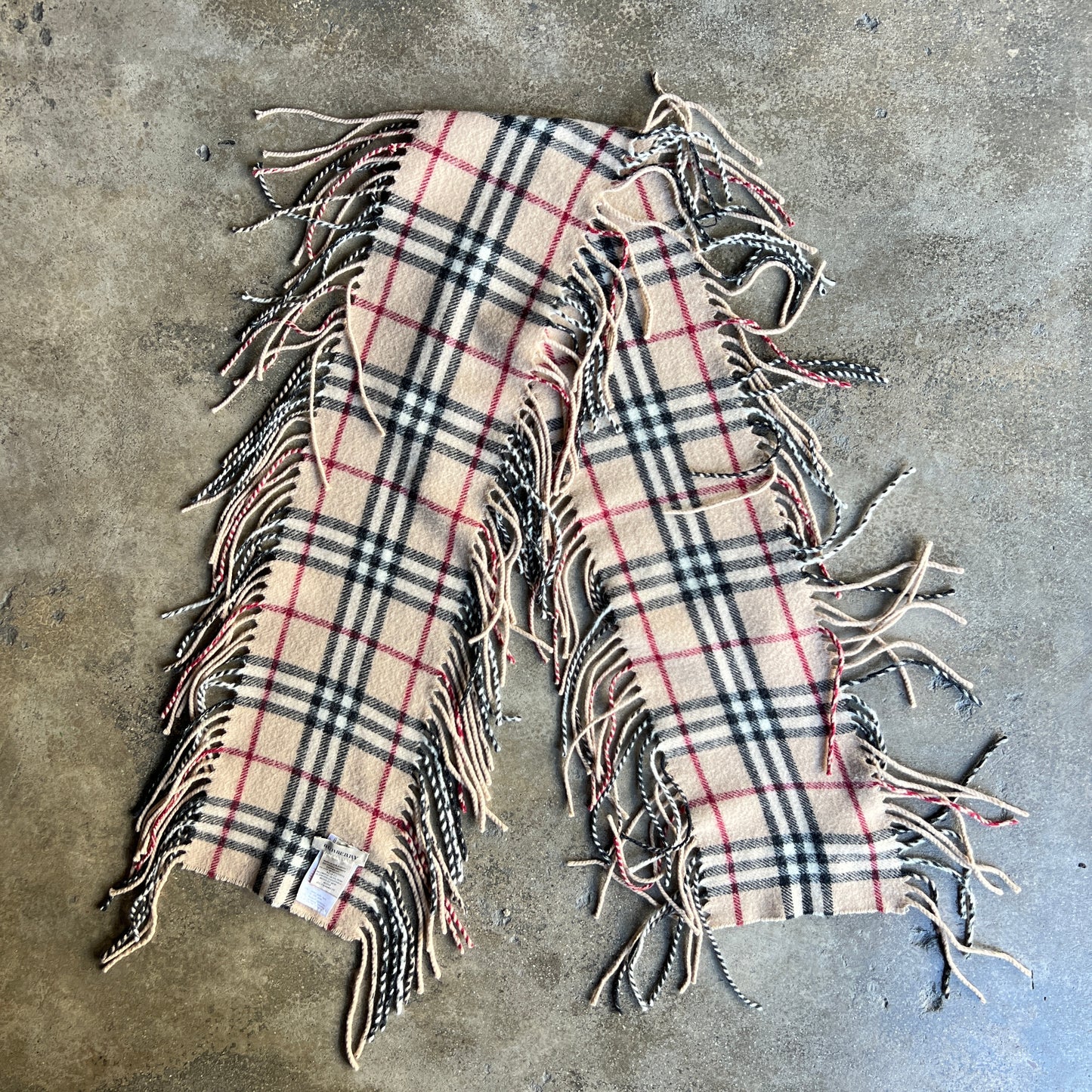 Cashmere Tartan Scarf