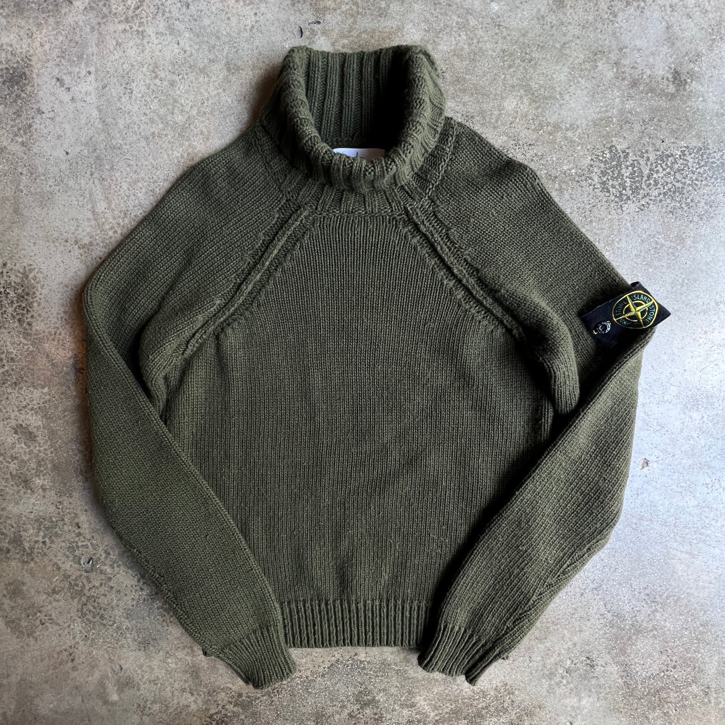 Stone Island Turtleneck Knit Sweater