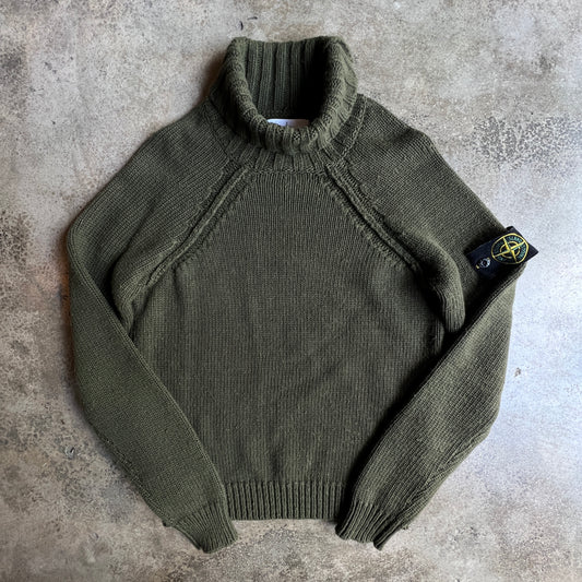 Stone Island Turtleneck Knit Sweater