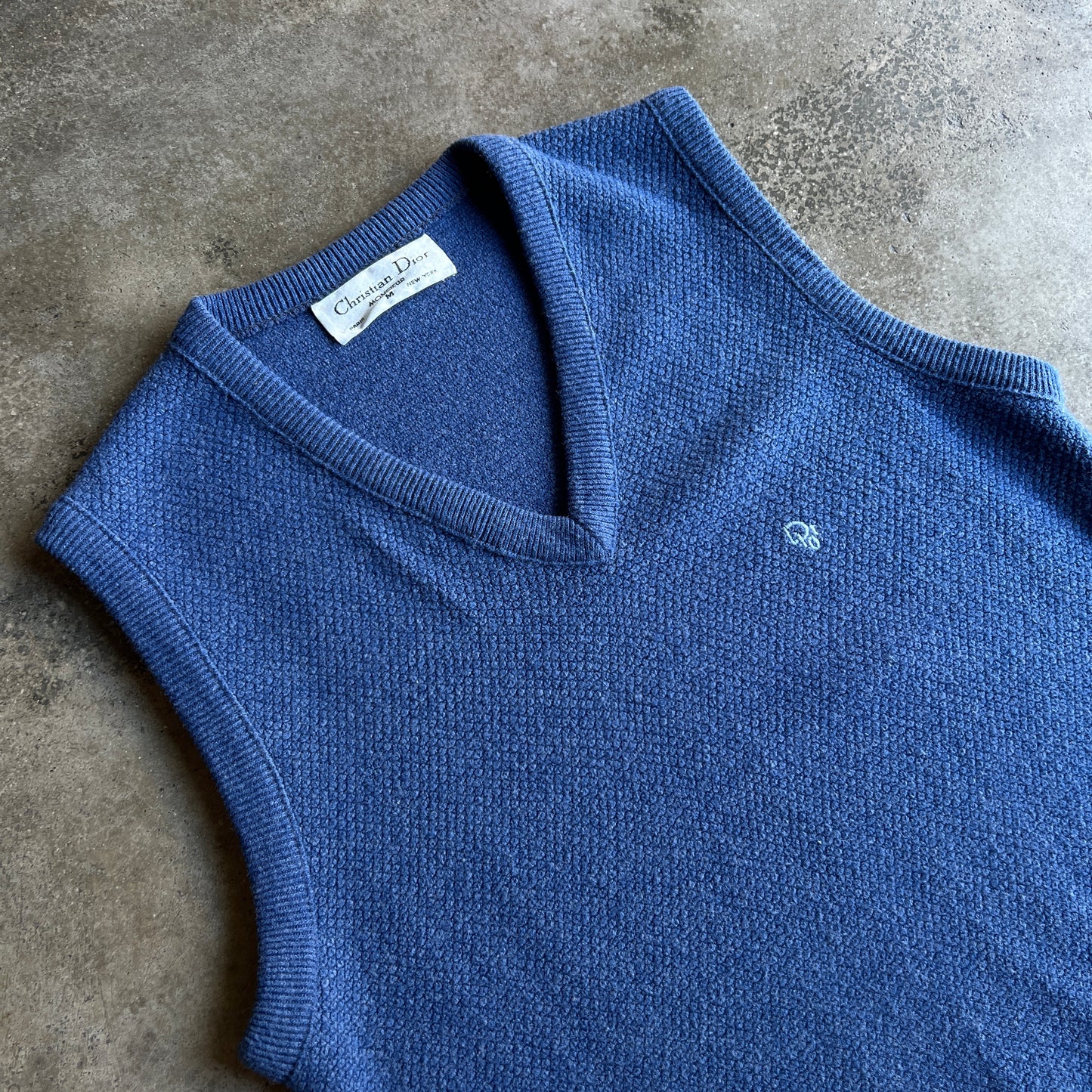 Vtg Dior Vest
