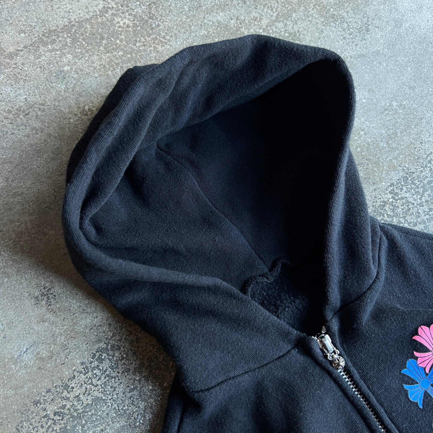 Children's Multicolor Cross Zip Up Hoodie