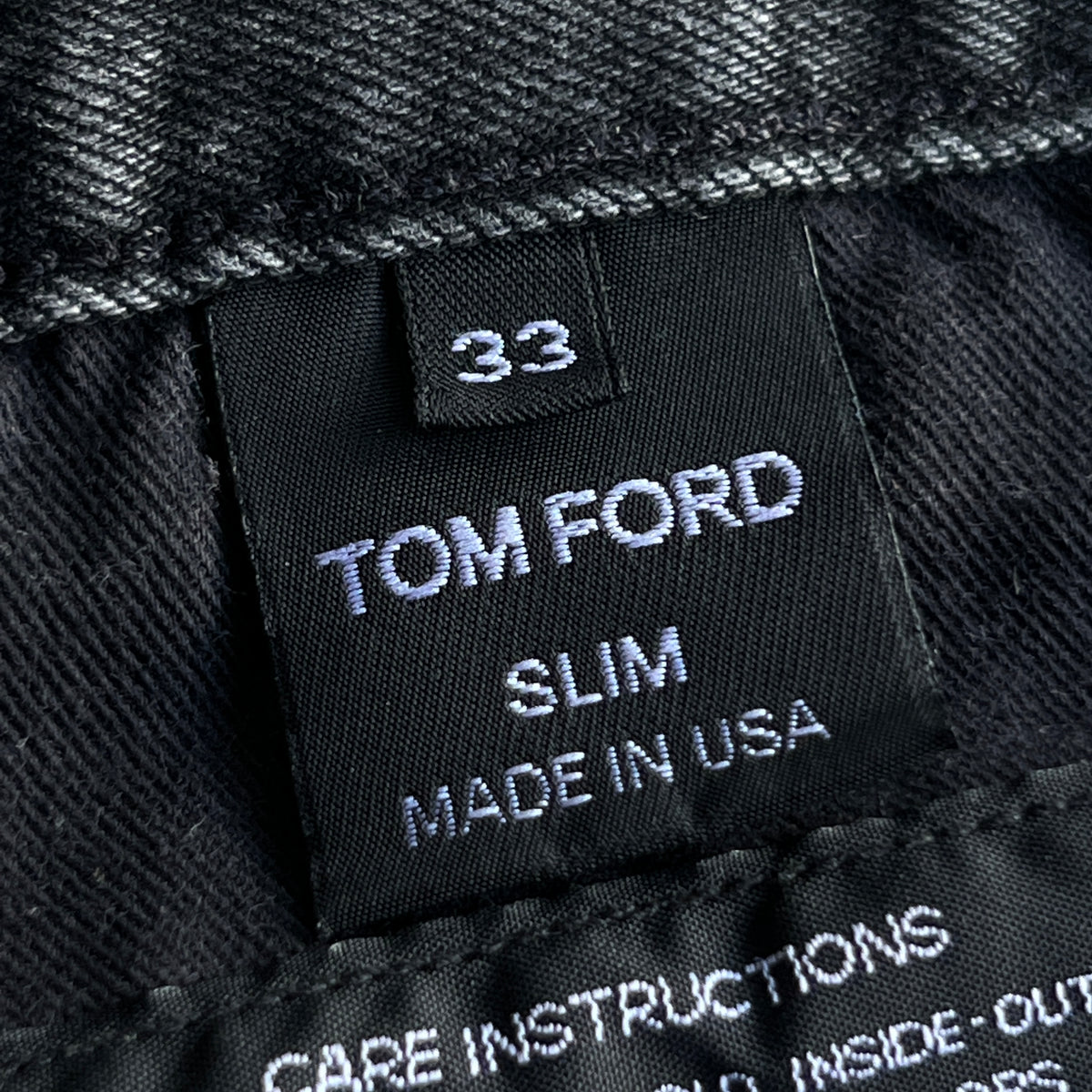 Black Selvedge Jeans