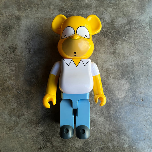 Bearbrick x Homer Simpson 1000%