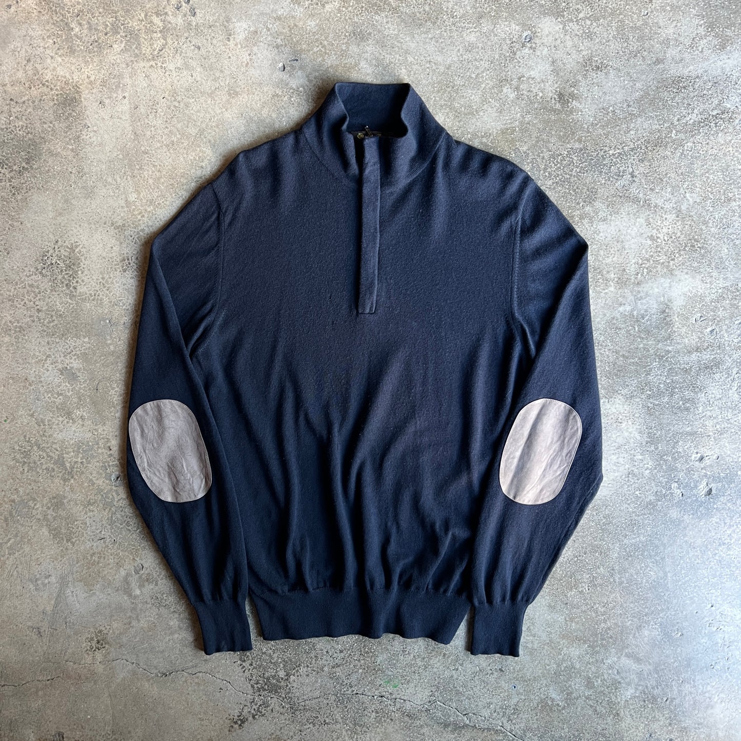Loro Piana Wool Quarter Zip