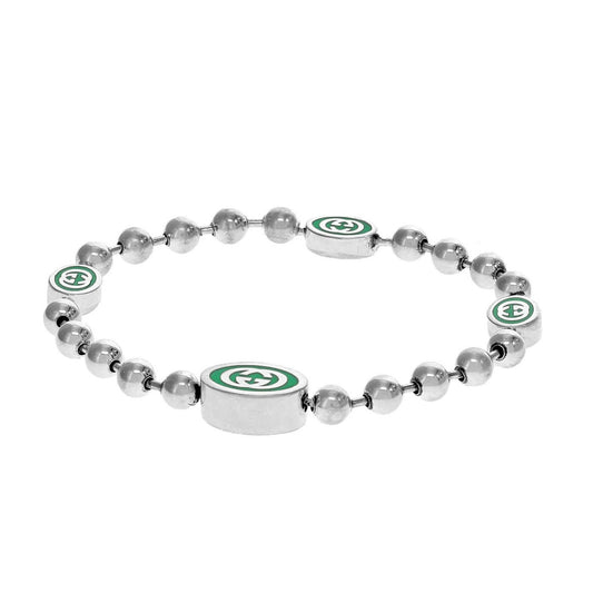 Boule Green Imperial Silver .925 Bracelet