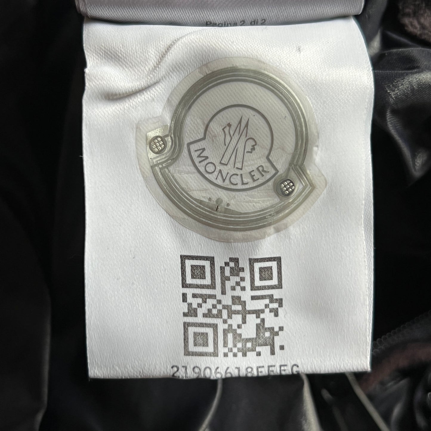 Corduroy Black Puffer