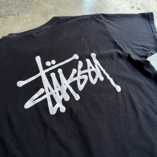 Stussy Back Logo Tee