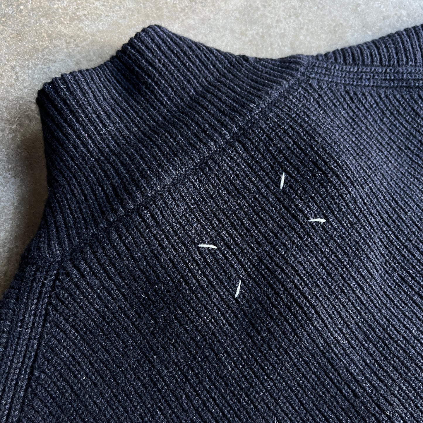 Margiela Knit Wool Zip Jacket