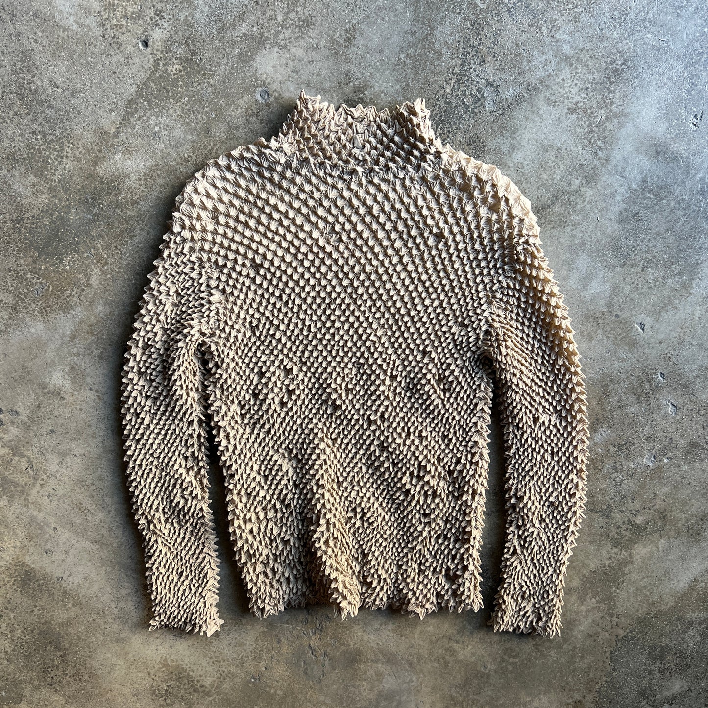 Spikes Mock Neck