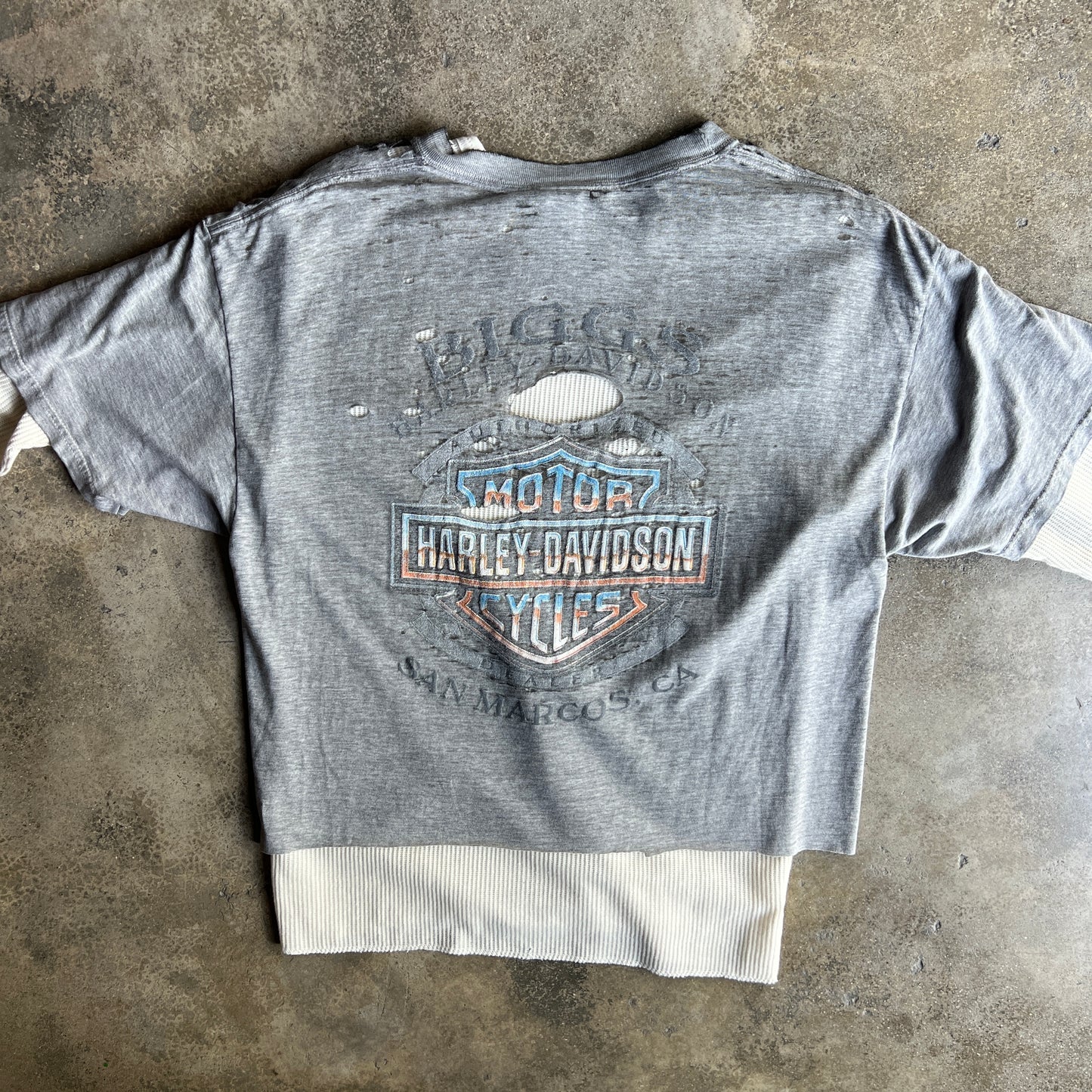 Faded Double Layer Shirt