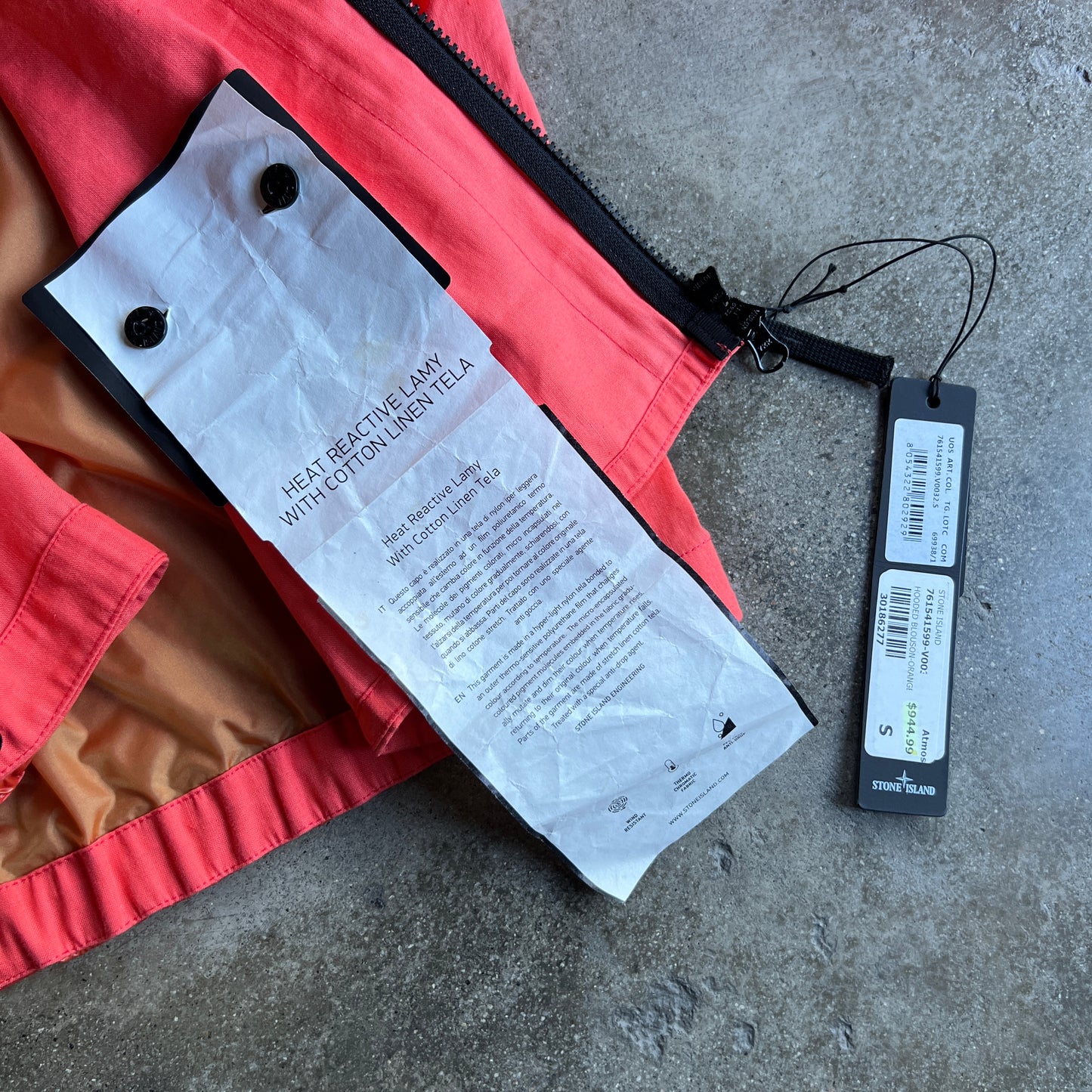 Heat Reactive Hooded Jacket