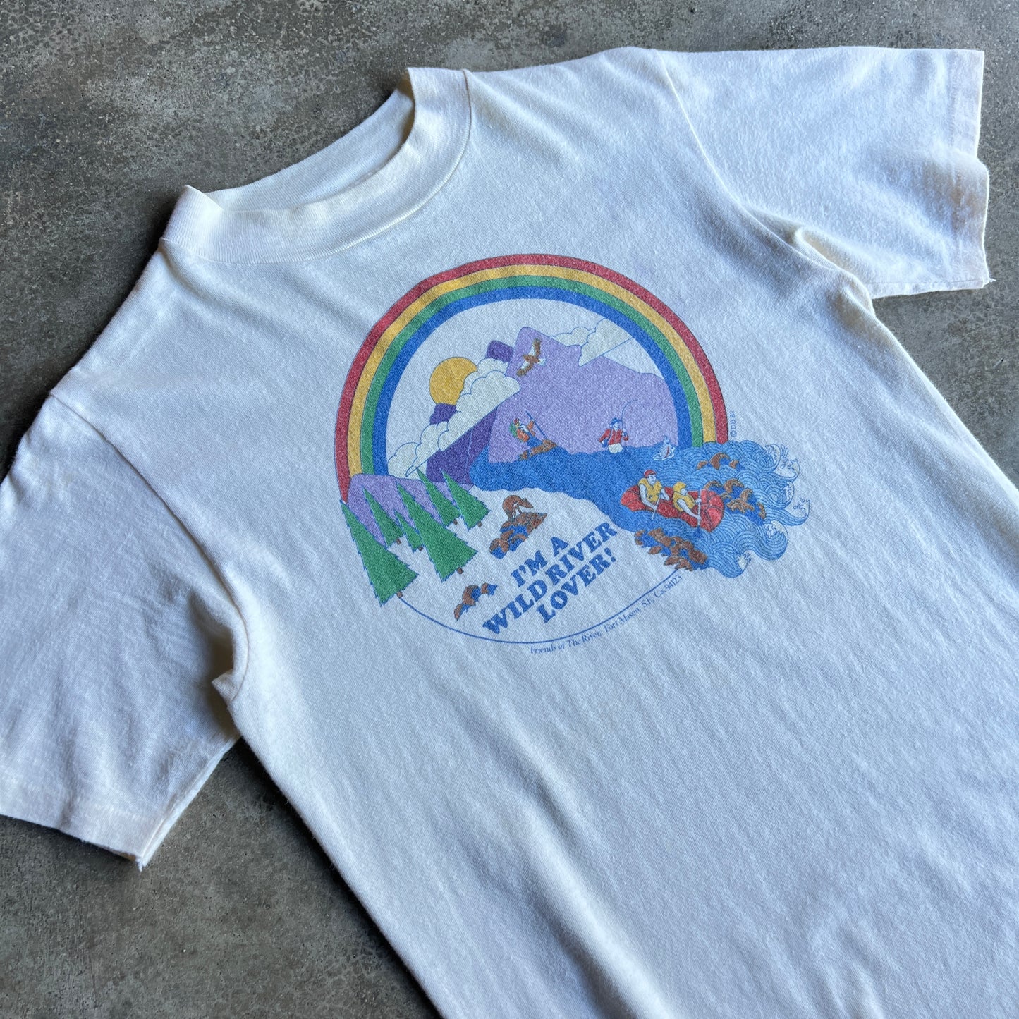 80’s “Wild River Lover” SF Tee