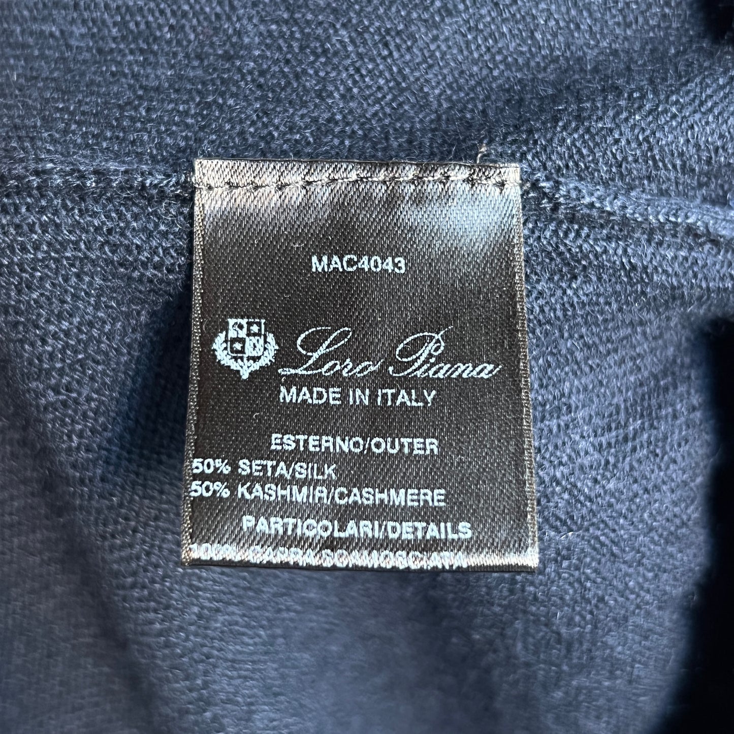 Loro Piana Wool Quarter Zip