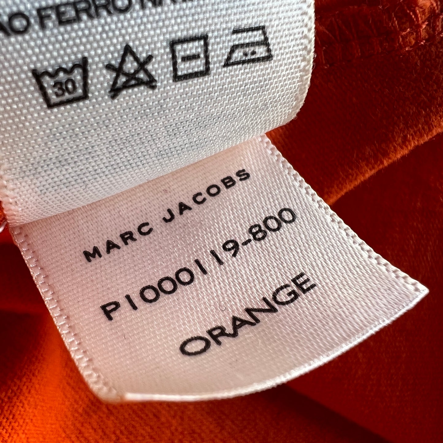 Heaven by Marc Jacobs Orange Shirt