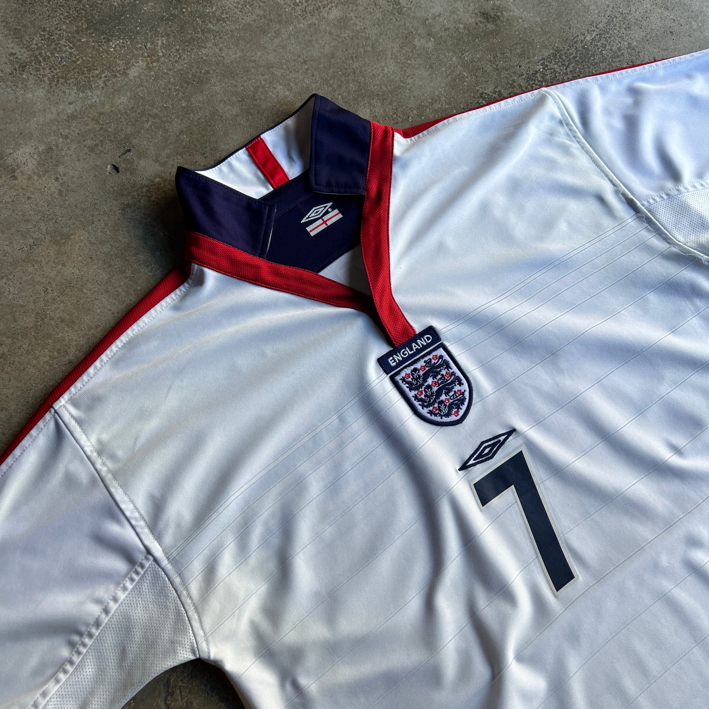 England 2003-2005 Beckham Jersey