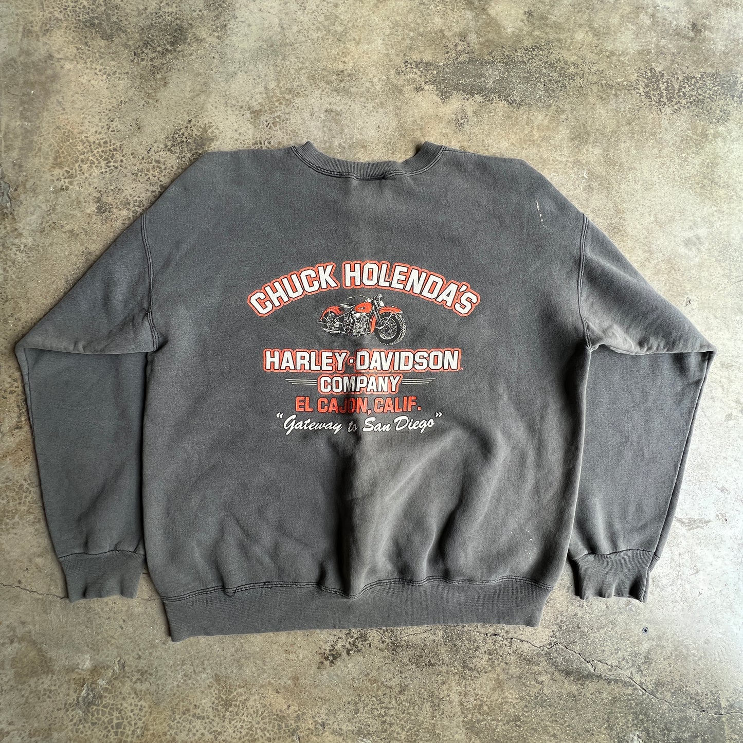 Vtg Harley Davidson Crewneck