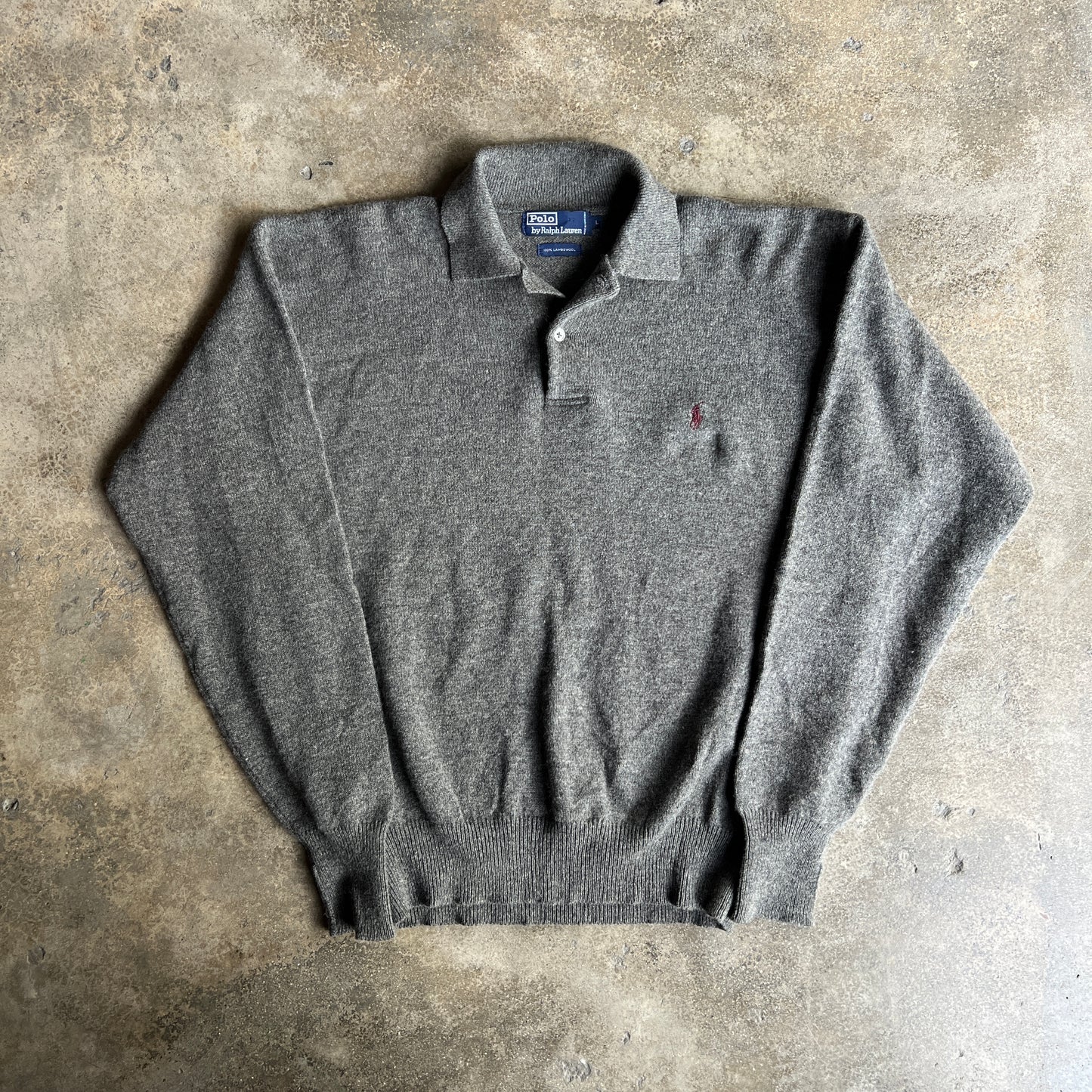 Lamb Wool Quarter Sweater