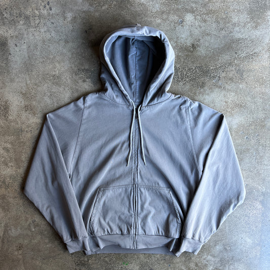 Poetic Gray Zip Hoodie (L)