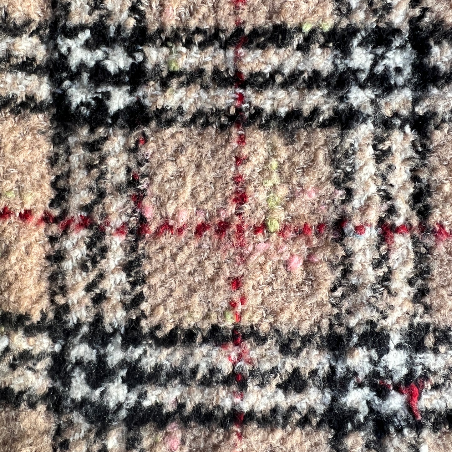 Check Merino Scarf