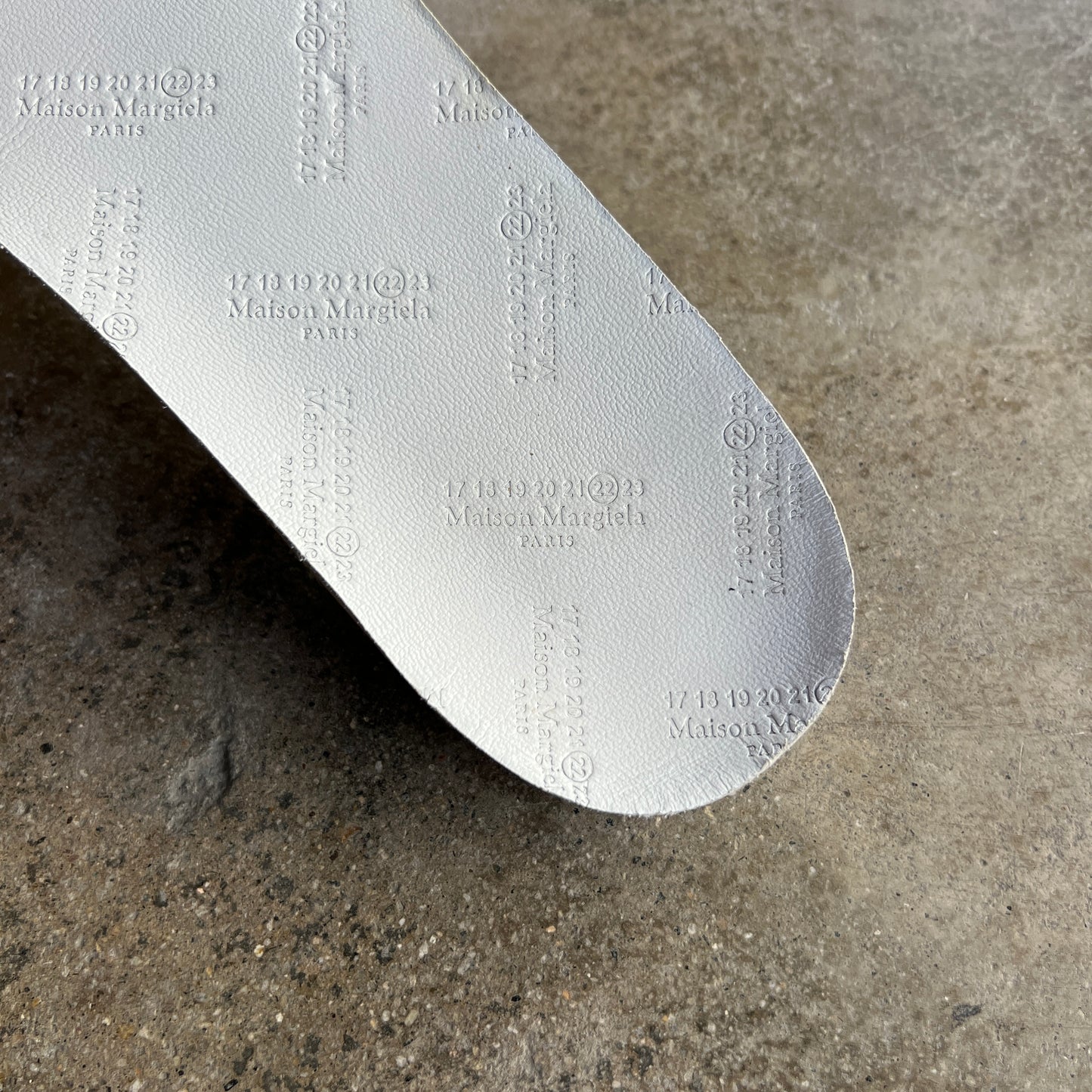 Margiela New Ev Layered Leather Sneakers