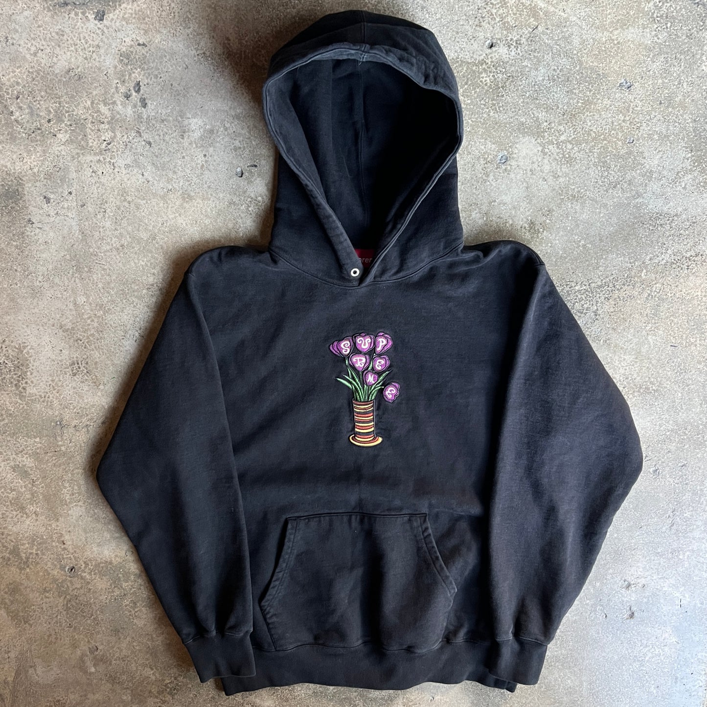 FW18 Supreme Flowers Hoodie