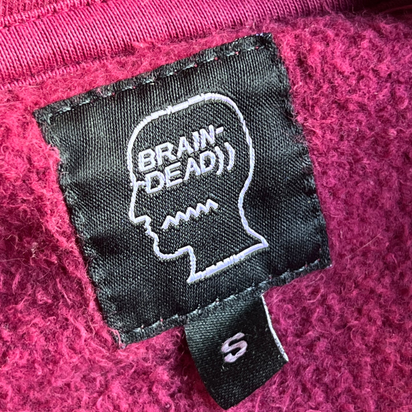 Brain Dead Zip Hoodie