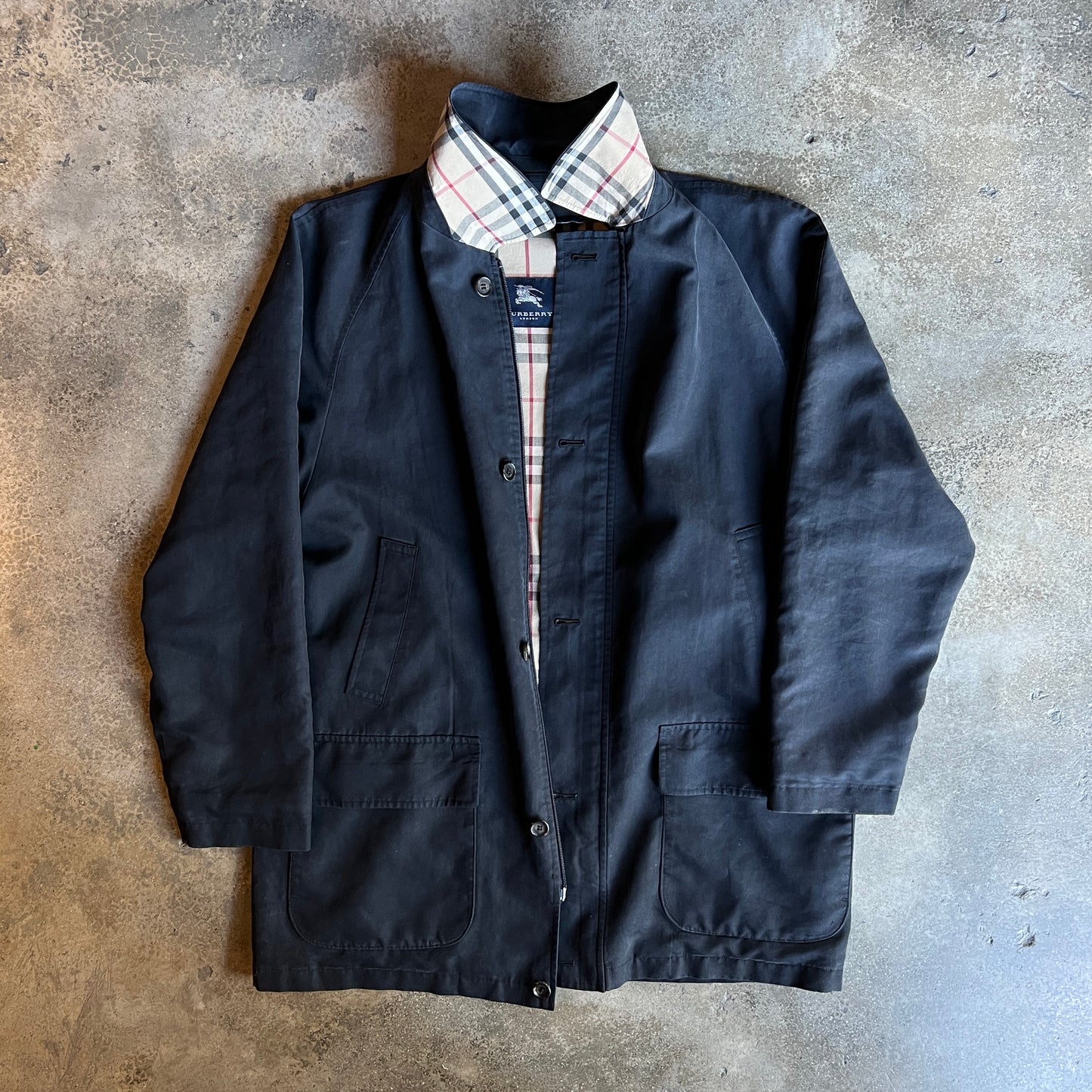 Zip Trench Coat