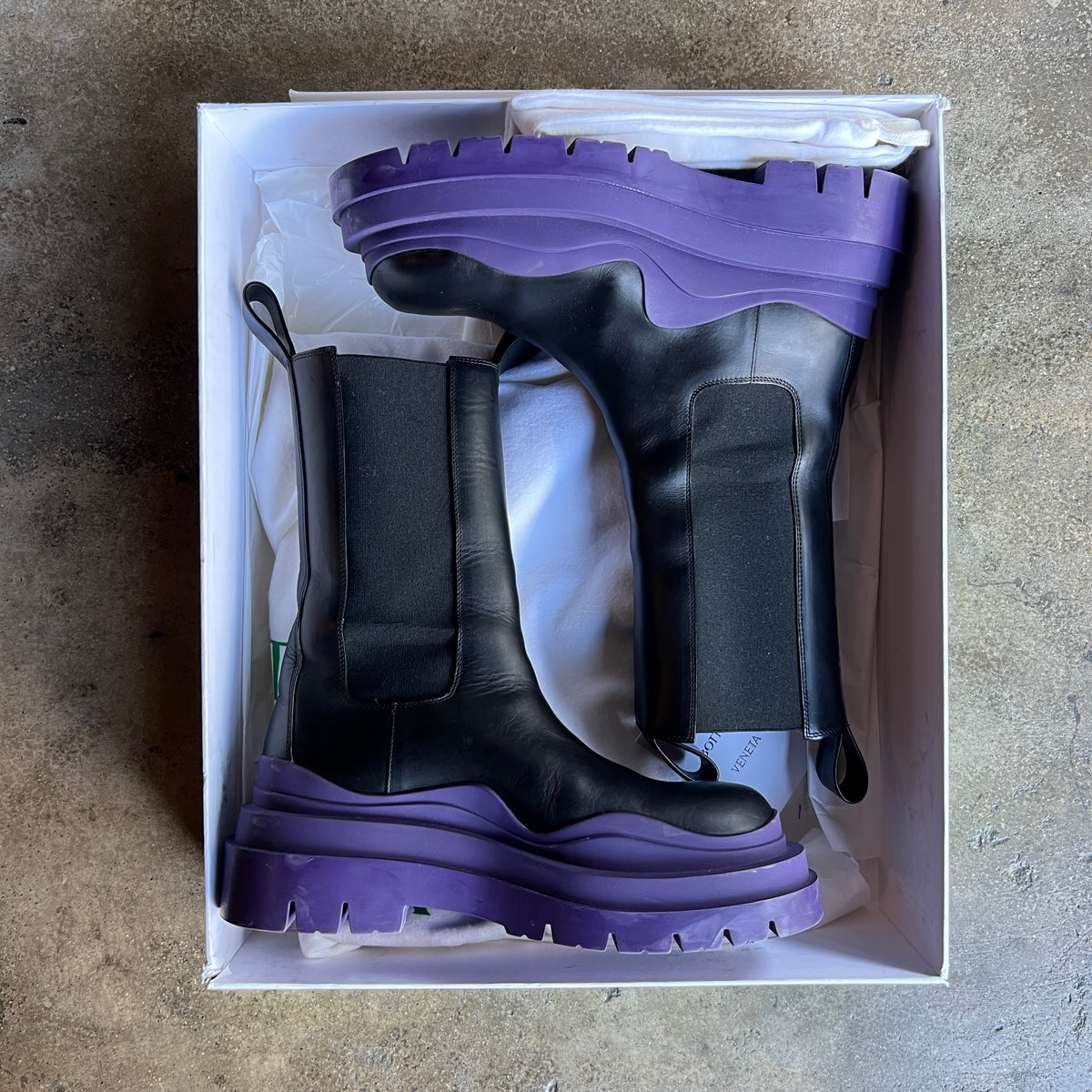 Military Calf Boots