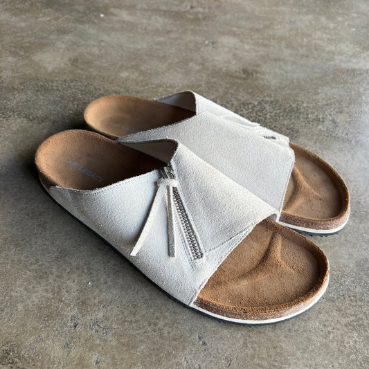 Our Legacy Suede Zip Sandals