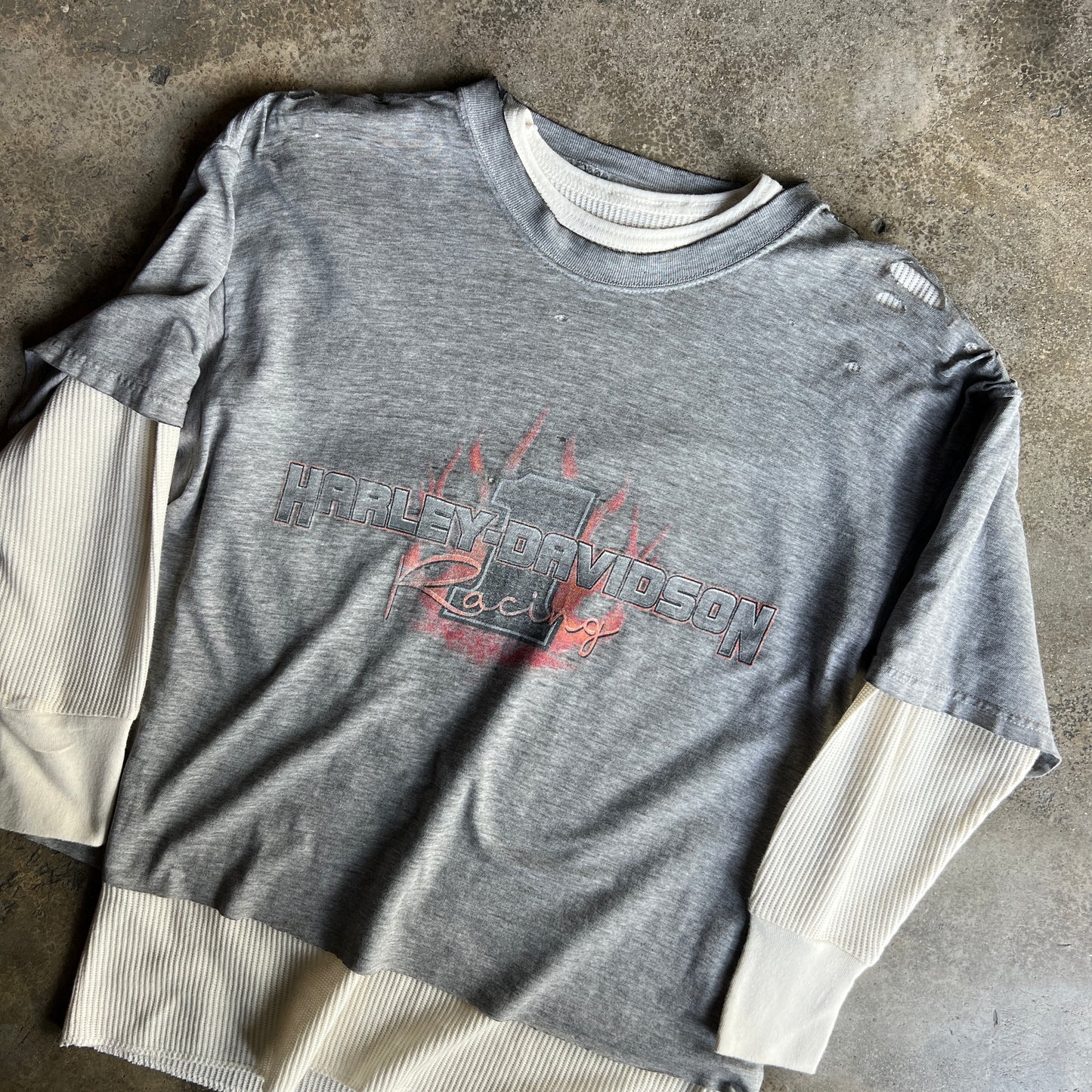 Faded Double Layer Shirt