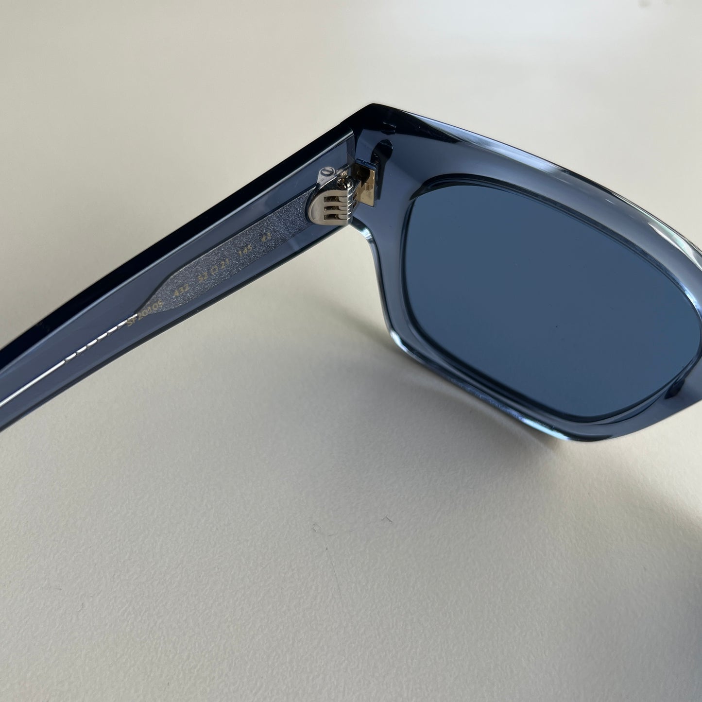 Acrylic Blue Sunglasses