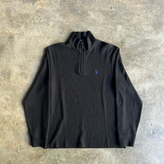 Quarter-Zip Polo Sweater