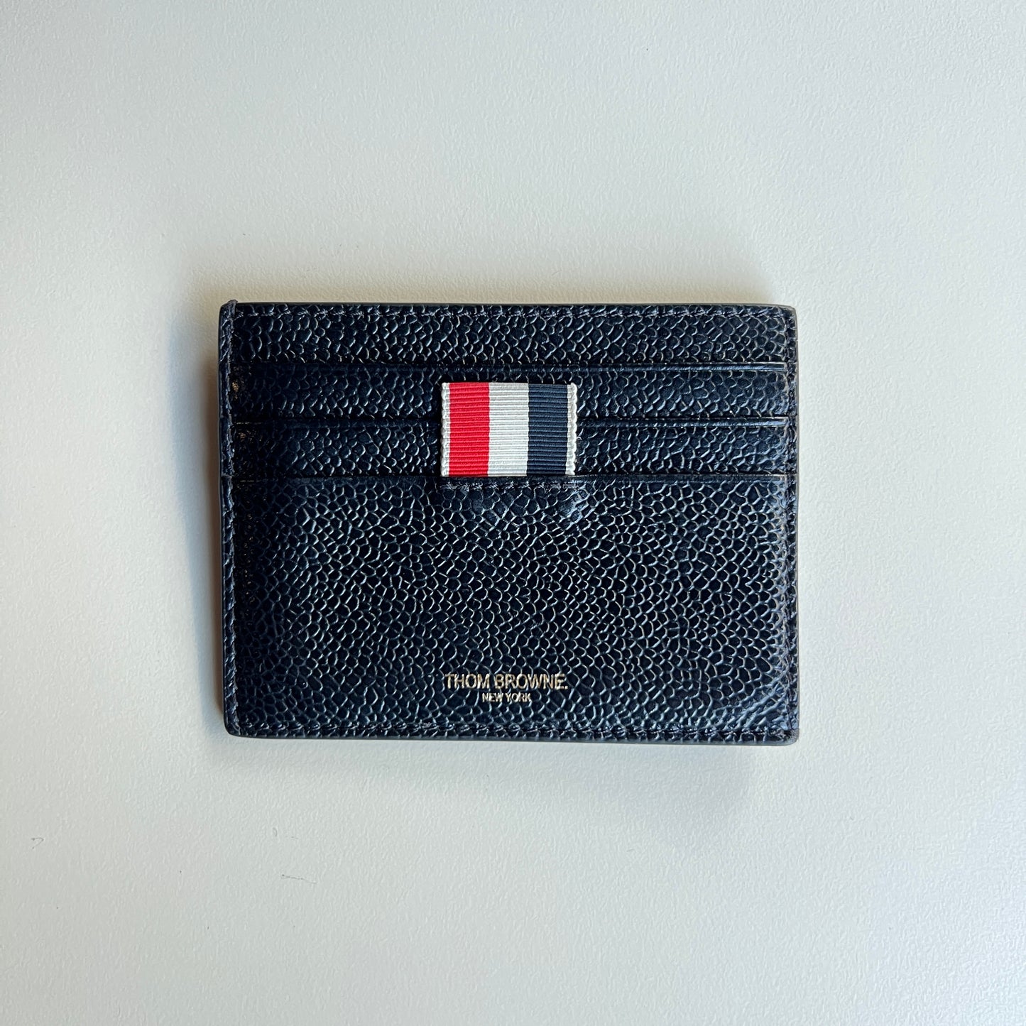 Pebbled Leather Cardholder