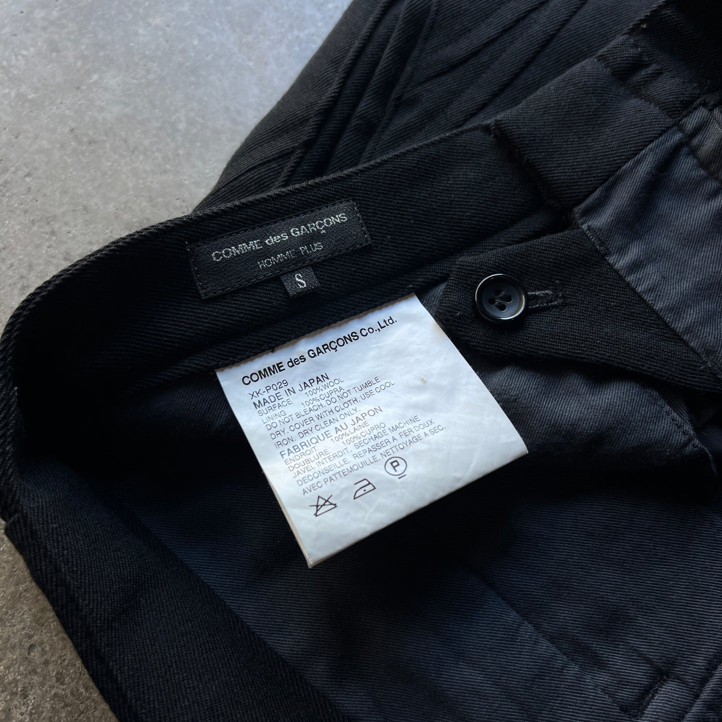 CDG Homme Plus Bootcut