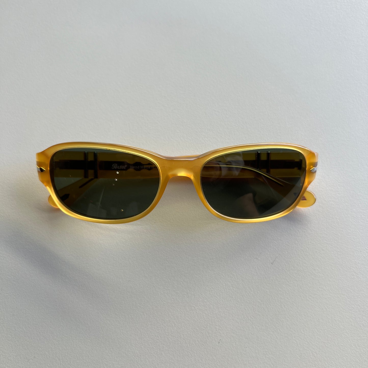 Acrylic Amber Sunglasses
