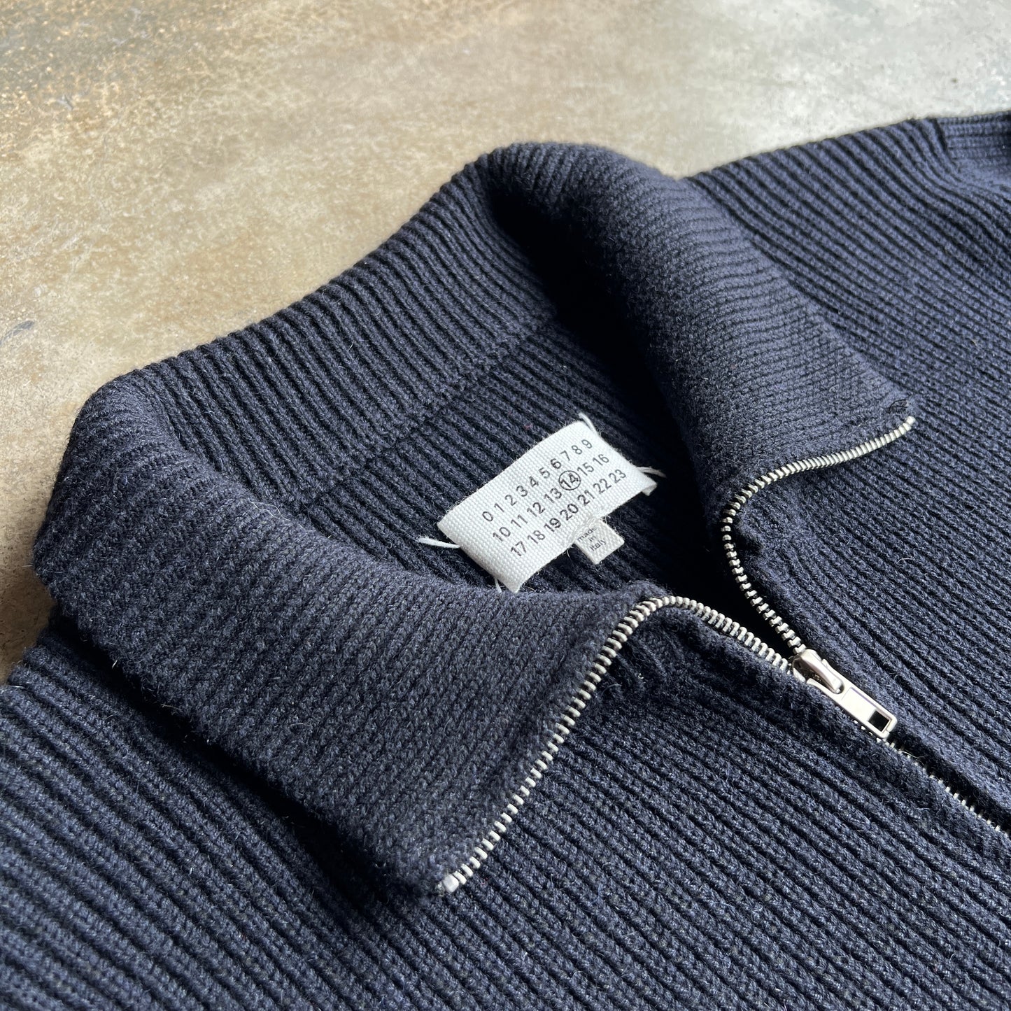 Margiela Wool Zip-up
